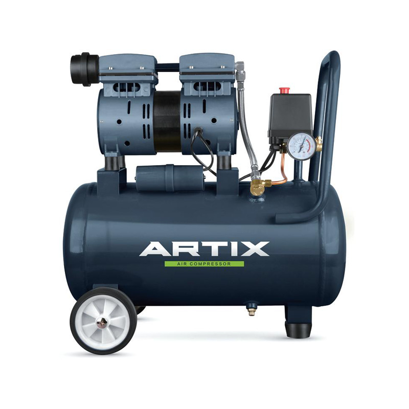 Compresseur d'Air Sans Huile 0,75HP, 550W-24L